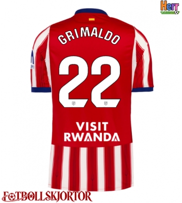 Atletico Madrid Alejandro Grimaldo #22 Hemmatröja 2026-27 Kortärmad